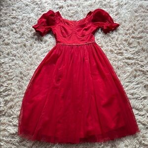Ballerina Red Ivy City Dress
